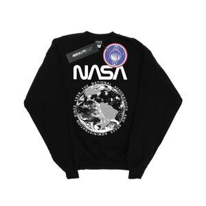 NASA Mens Planet Earth Sweatshirt / Black